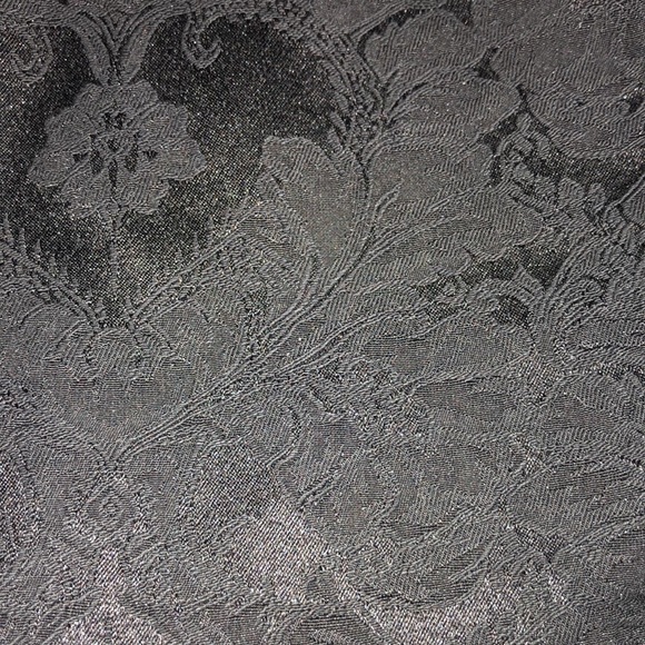 (241) Black Peplum Top - Picture 12 of 12